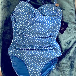 Brand new with Tags. Nip Tuck size 8 one piece bathing suit.